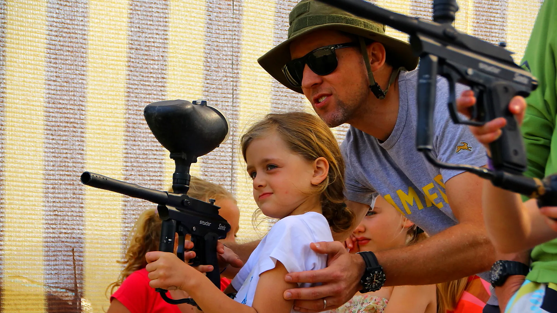 Paintball Target Shooting